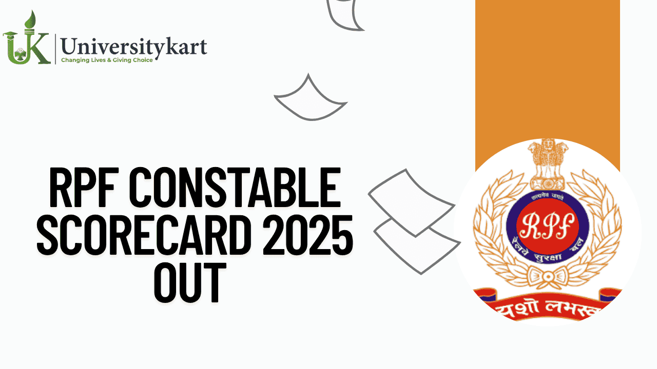 RPF Constable Scorecard 2025 Out
