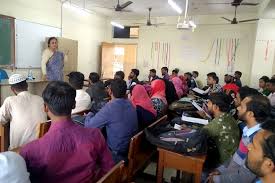 Class Room at Aliah University in Alipurduar