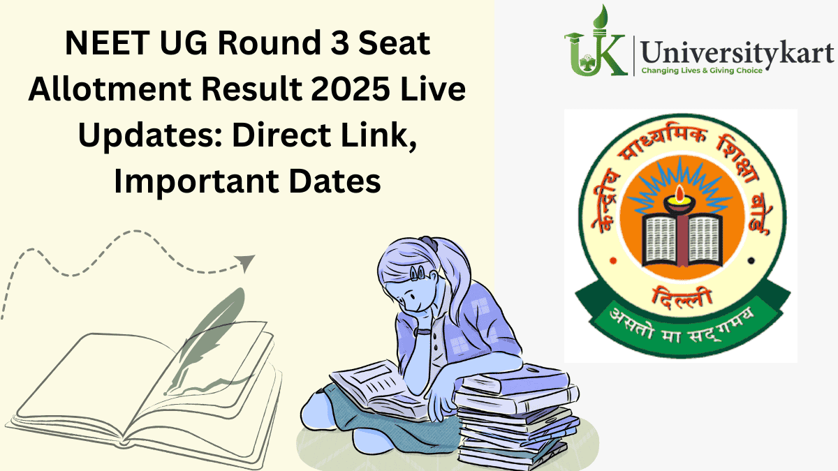 NEET UG 2025 Round 3 Seat Allotment Result
