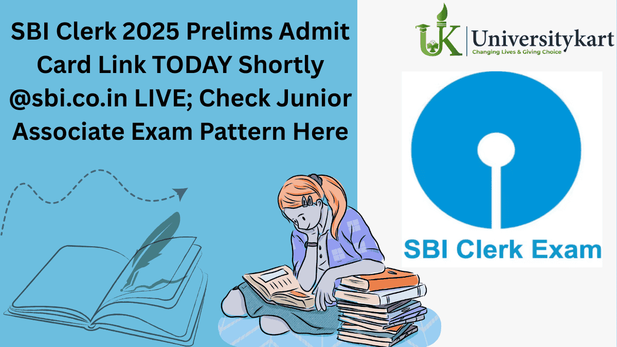 SBI Clerk Prelims Admit Card 2025 OUT