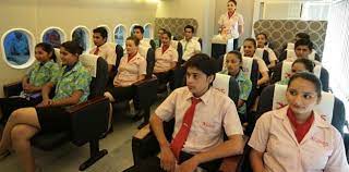 Practical lab Indian Airhostess Academy, New Delhi 