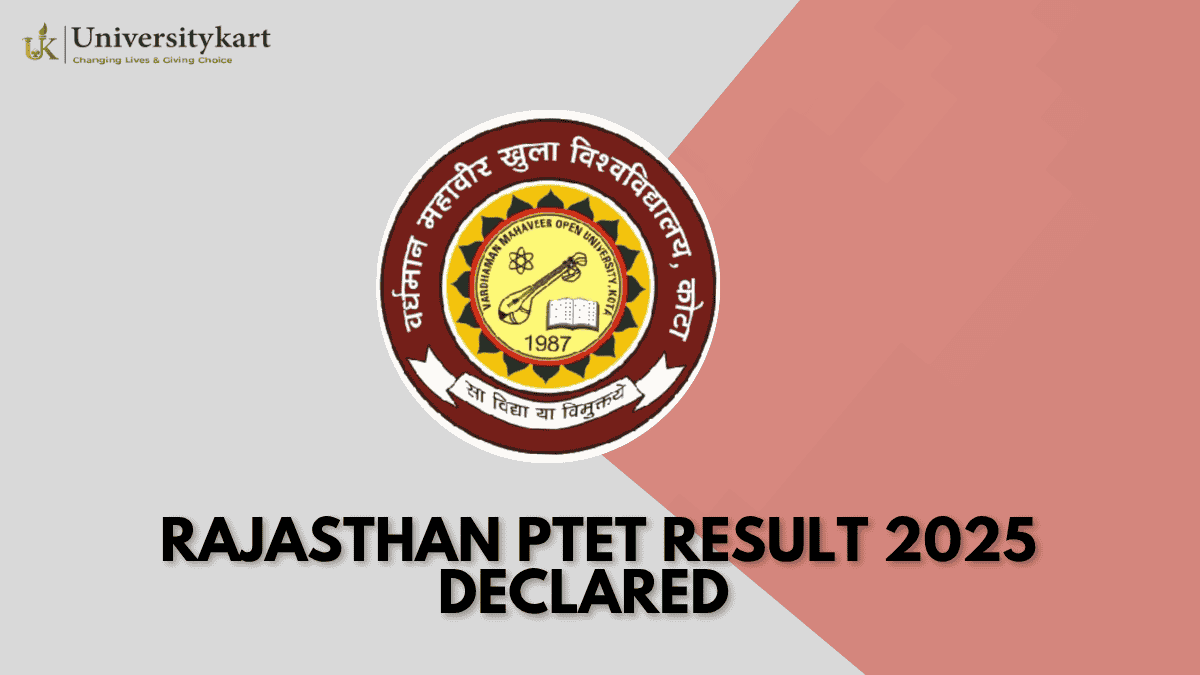 Rajasthan PTET Result 2025 Declared