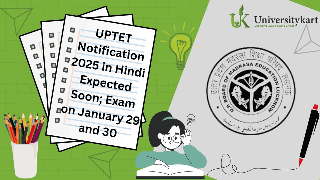 UPTET Notification 2025 in Hindi Expected Soon