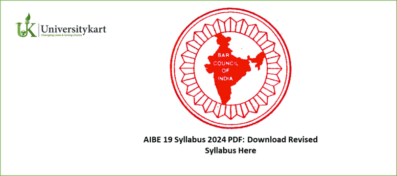 AIBE 19 Syllabus 2024 PDF