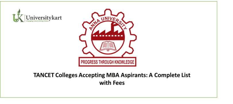 TANCET Colleges Accepting MBA Aspirants