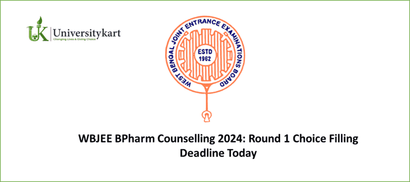 WBJEE BPharm Counselling 2024: Round 1