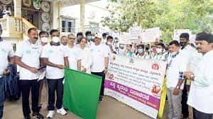 Awareness Rally Photo BGS Apollo Nursing College, Mysore in Mysor