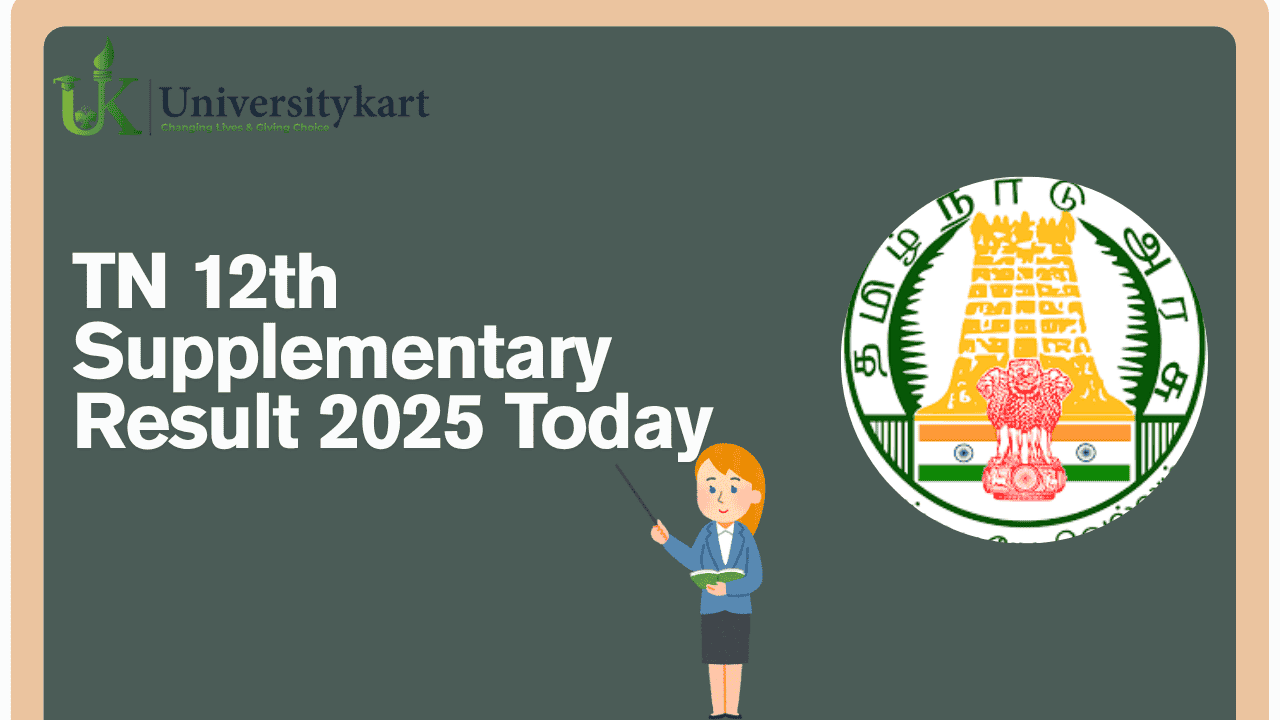 TN 12th Supplementary Result 2025 Today
