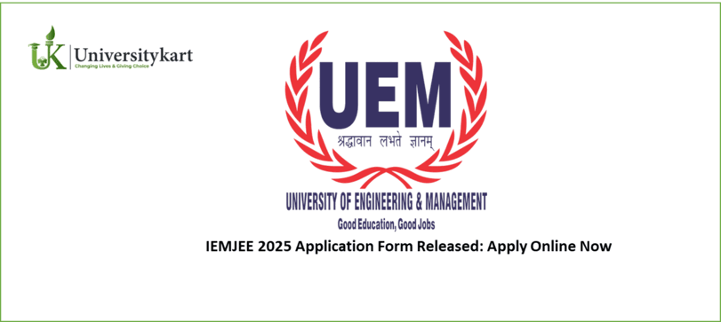 IEMJEE 2025 Application Form Released