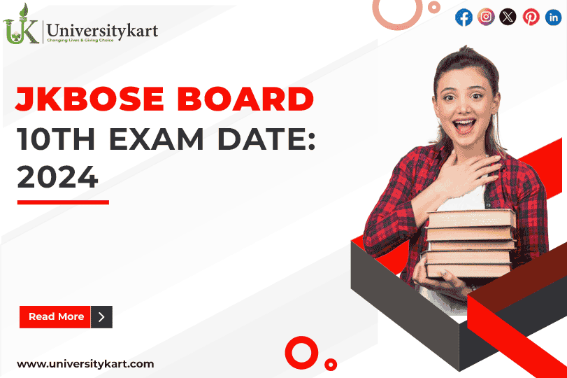 JKBOSE BOARD 10th Exam Date: 2024
