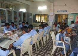 Library of PSC and KVSC Government College, Nandyal in Kurnool	