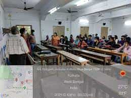 Classroom Vijaygarh Jyotish Ray College (VJRC), Kolkata