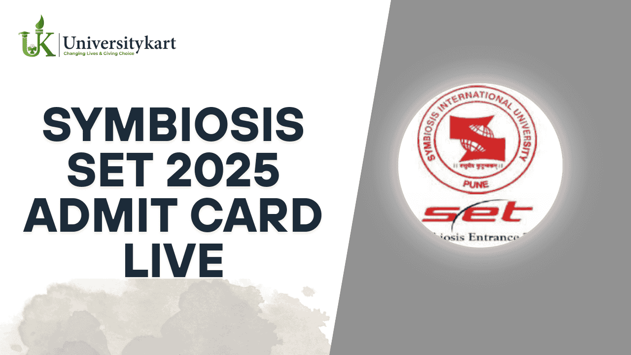 Symbiosis SET 2025 Admit Card 