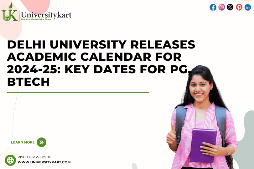 Delhi University Releases Academic Calendar