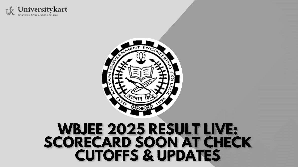 WBJEE 2025 Result LIVE