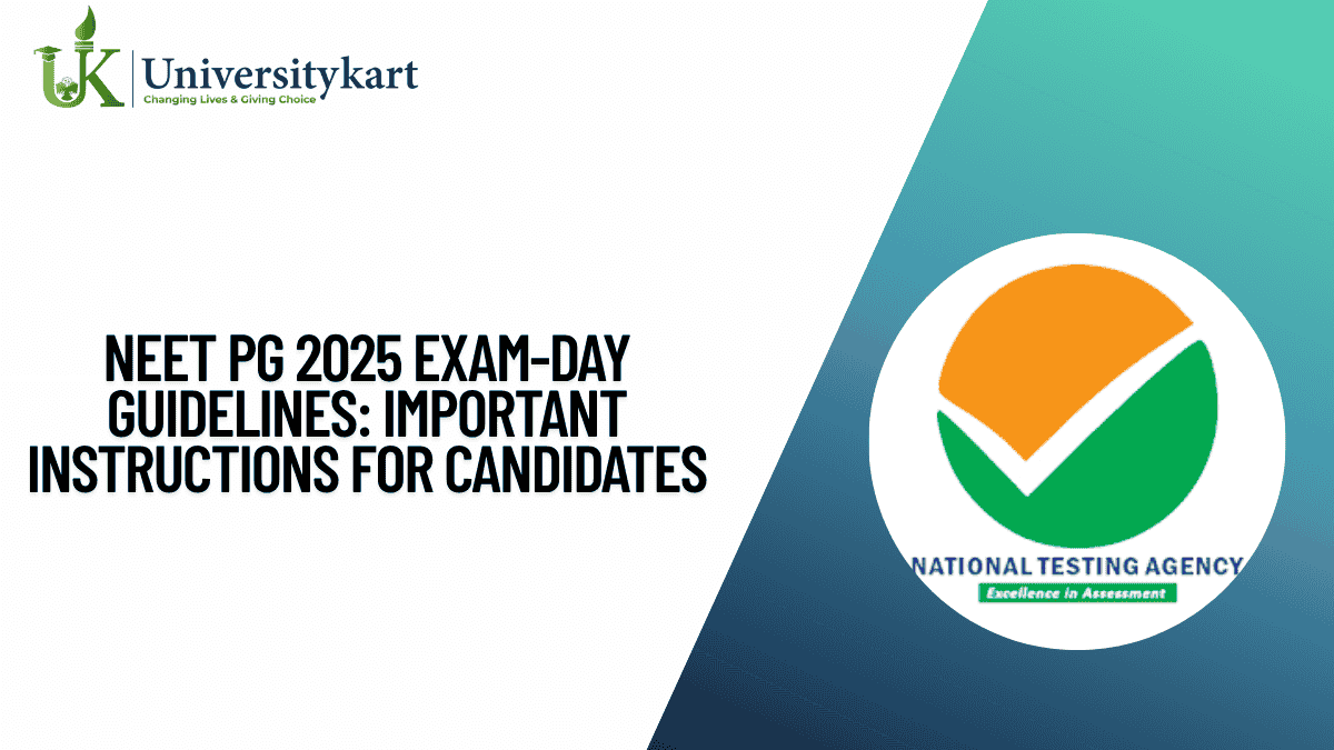 NEET PG 2025 Exam-Day Guidelines