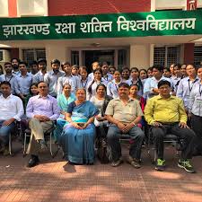 Group Photo Jharkhand Raksha Shakti University in Ranchi