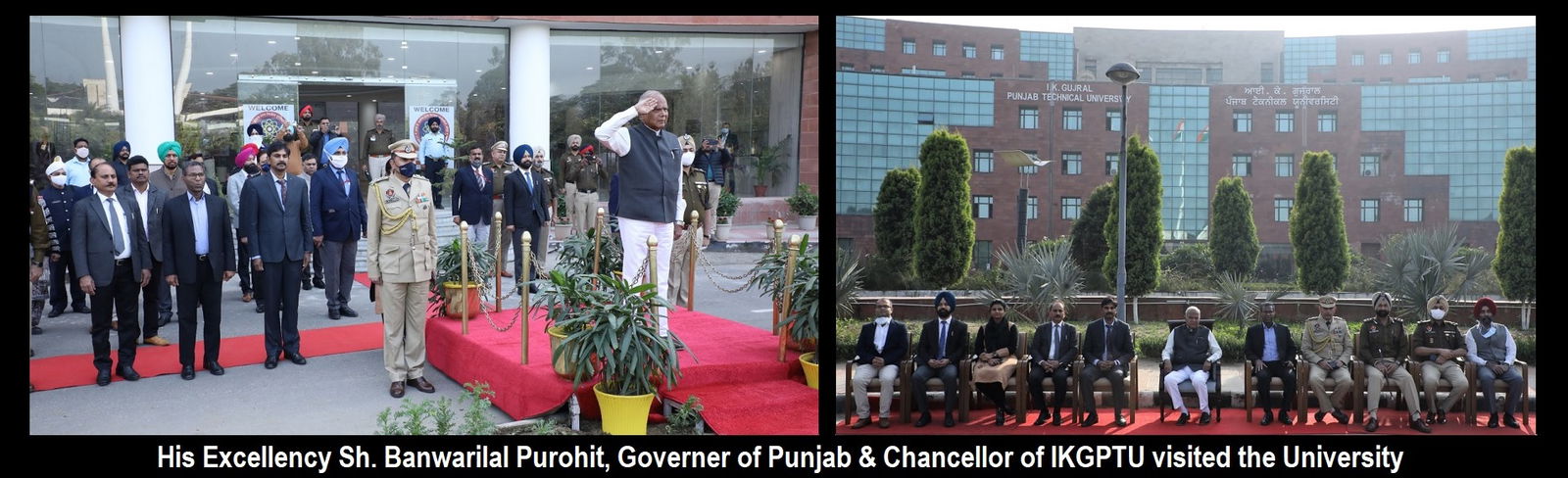 Function at I. K. Gujral Punjab Technical University in Patiala