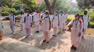 Group photo A. K. P. Degree College, Khurja in Bulandshahar