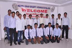 Students  Nehru Gram Bharati in Prayagraj