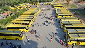 College bus Kongu Engineering College in Erode	