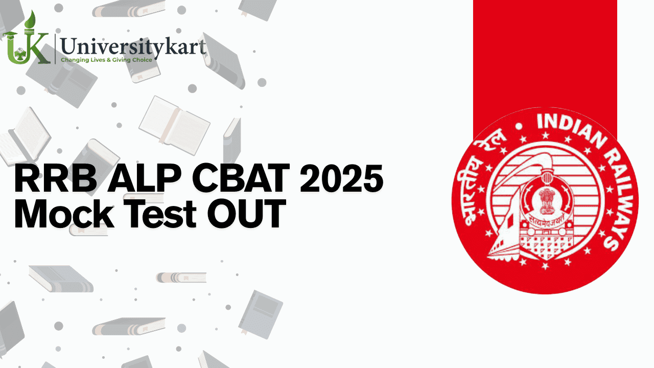 RRB ALP CBAT 2025 Mock Test OUT Access Official Link Now RRB ALP CBAT 2025 Mock Test OUT Access Official Link Now